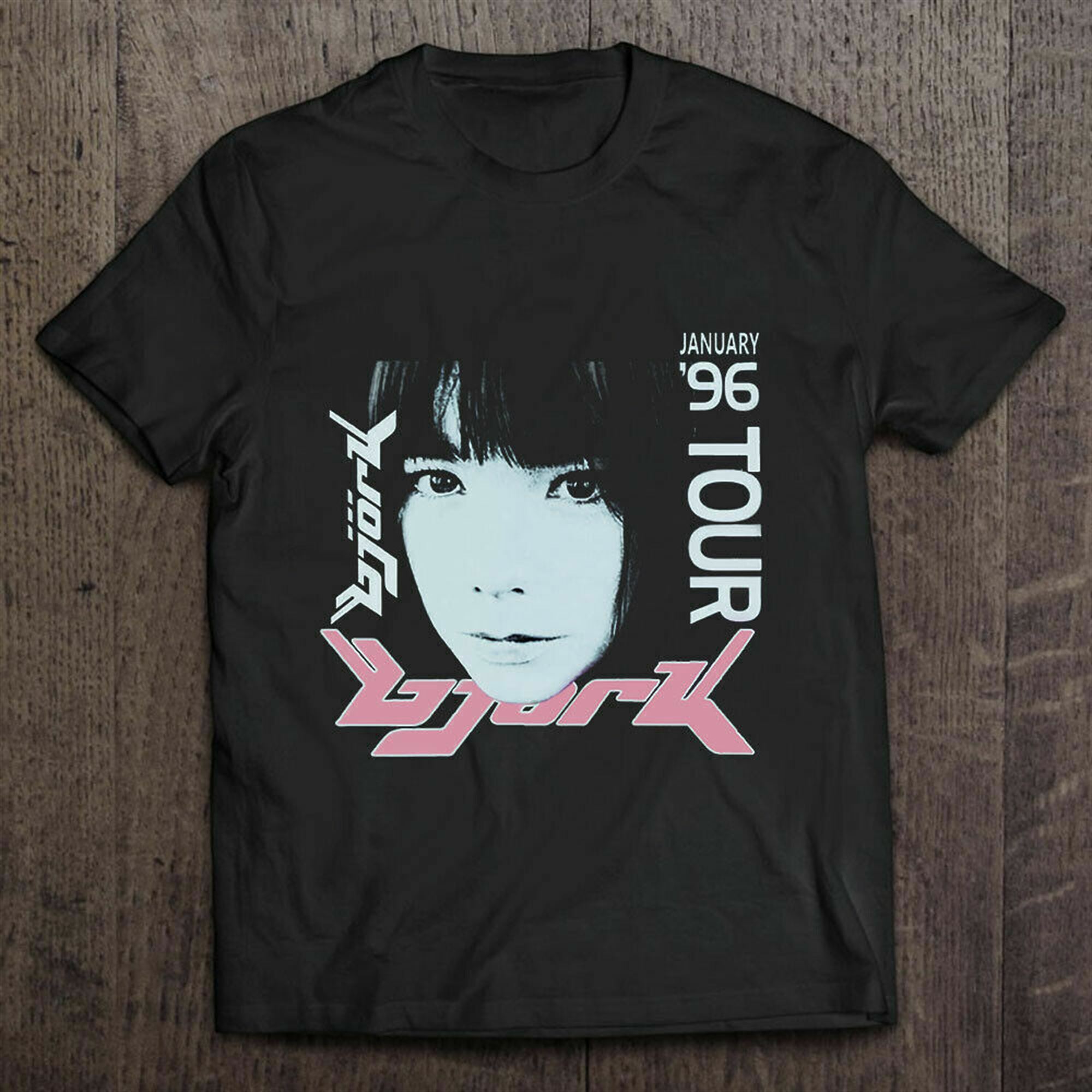 Bjork 1996 Japanese Tour Promo T-shirt